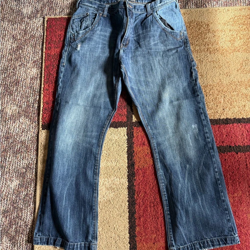 Lee Men's Relaxed Workwear Fit Denim Jeans